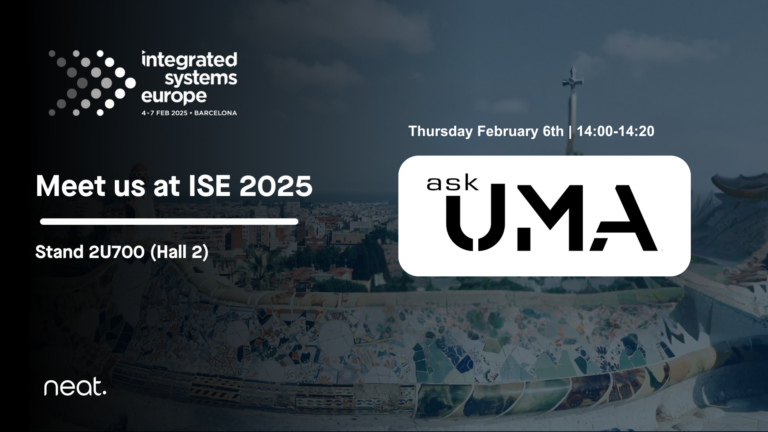 Experience UMA at ISE 2025 – See UMA Vision in Action on the Neat Stand